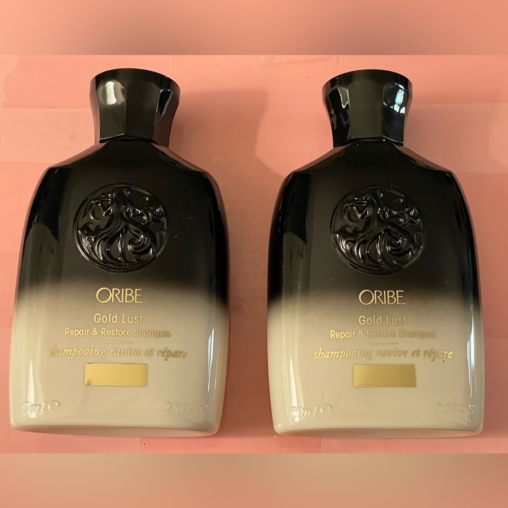 Qty 2 Oribe Gold Lust Repair & Restore Shampoo 2.5oz.